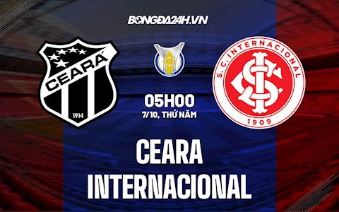 Nhận định Ceara vs Internacional 5h00 ngày 7/10 (VĐQG Brazil 2021)