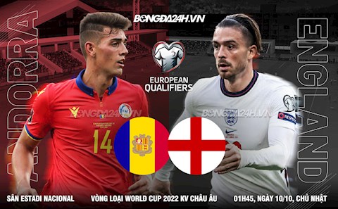 Nhận định Andorra vs Anh (1h45 ngày 10/10): Cơ hội cho “kép phụ”