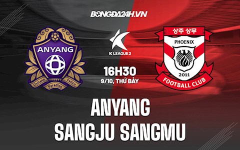 Nhận định bóng đá Anyang vs Sangju Sangmu 16h30 ngày 9/10 (Hạng 2 Hàn Quốc 2021)