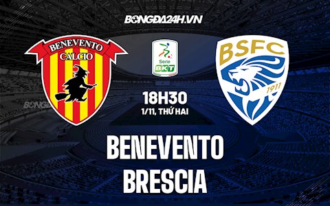 Nhận định,  Benevento vs Brescia 18h30 ngày 1/11 (Hạng 2 Italia 2021/22)