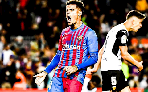 Philippe Coutinho vui mừng với sự trở lại của Xavi