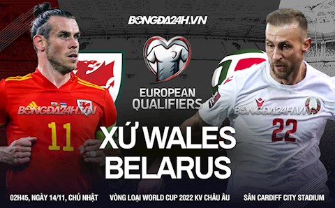 Nhận định,  Wales vs Belarus 2h45 ngày 14/11 (Vòng loại World Cup 2022)