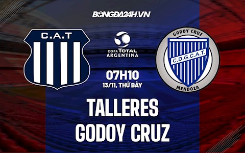 Nhận định,  Talleres vs Godoy Cruz 7h10 ngày 13/11 (Cúp QG Argentina 2021)