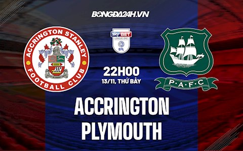 Nhận định, soi kèo Accrington vs Plymouth 22h00 ngày 13/11 (Hạng 3 Anh 2021/22)