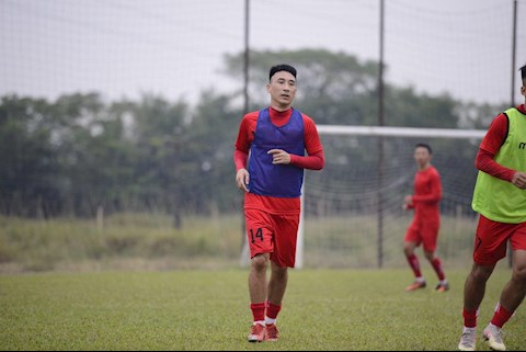 Tiền vệ Hải Huy thổ lộ mục tiêu trong ngày lên tuyển