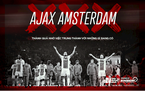 Ajax Amsterdam đang bay cao: Thành quả nhờ việc trung thành với những gì đang có