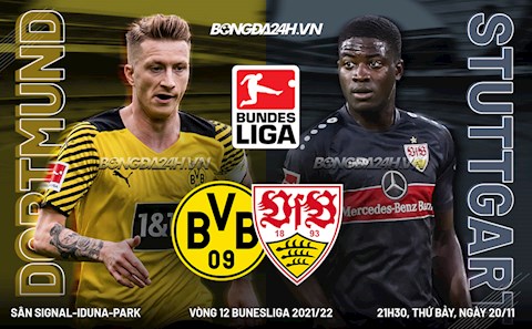 Nhận định, soi kèo Dortmund vs Stuttgart 21h30 ngày 20/11 (Bundesliga 2021/22)
