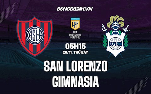 Nhận định San Lorenzo vs Gimnasia 5h15 ngày 20/11 (VĐQG Argentina 2021)