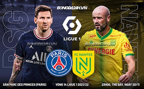 Nhận định PSG vs Nantes (23h ngày 20/11): Khó có bất ngờ