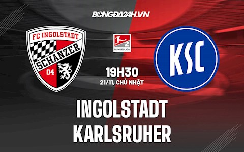 Nhận định, dự đoán Ingolstadt vs Karlsruher 19h30 ngày 21/11 (Hạng 2 Đức 2021/22)