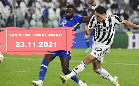 Lịch thi đấu bóng đá hôm nay 23/11: Chelsea vs Juventus; Villarreal vs MU