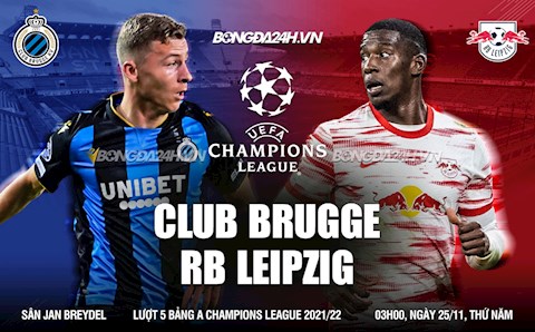 Nhận định bóng đá Club Brugge vs Leipzig 3h00 ngày 25/11 (Cúp C1 châu Âu 2021/22)
