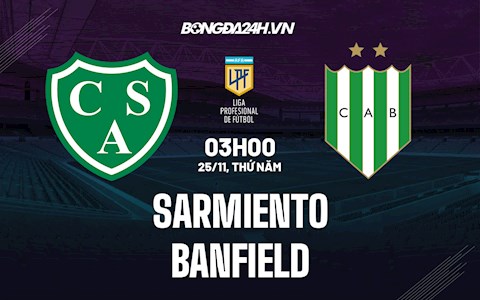 Nhận định,  Sarmiento vs Banfield 3h00 ngày 25/11 (VĐQG Argentina 2021)