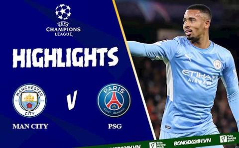 Video cúp 1 Man City vs PSG: Ngược dòng bản lĩnh