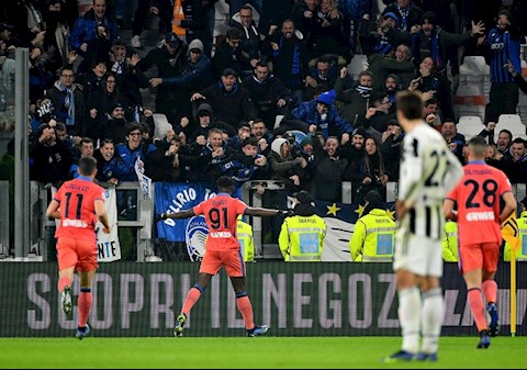 Juventus nhận số trận thua kỷ lục trên sân nhà