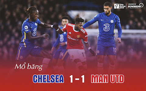 Mổ băng Chelsea 1-1 Manchester United: Michael Carrick làm tốt, nhưng chưa đủ