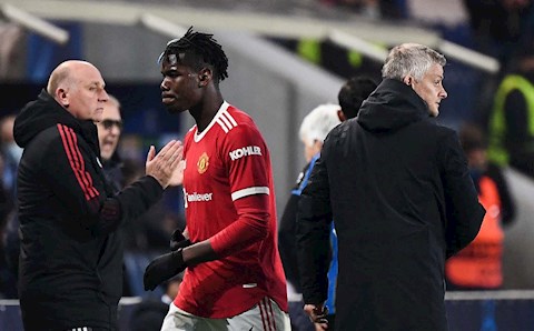 Pogba bị chỉ trích sau trận hòa của MU trước Atalanta