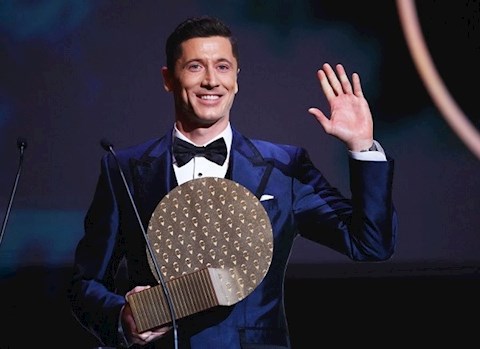 Không bóng vàng nhưng Lewandowski cũng có giải thưởng