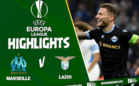 Video Marseille vs Lazio Europa League 2021: Payet mang về 1 điểm quý giá
