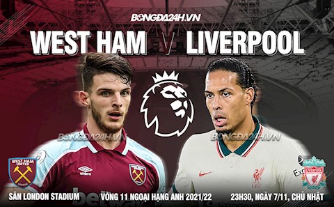 Nhận định West Ham vs Liverpool (23h30 ngày 7/11): Bám đuổi ngôi đầu