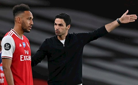 Arteta cập nhật tình hình của Aubameyang sau trận thắng West Ham