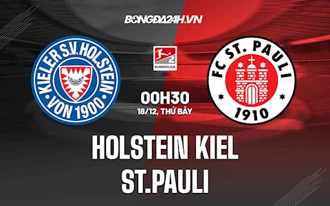 Nhận định, dự đoán Holstein Kiel vs St.Pauli 0h30 ngày 18/12 (Hạng 2 Đức 2021/22)