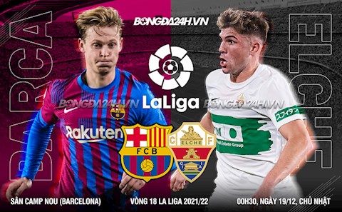 Nhận định Barca vs Elche (00h30 ngày 19/12): Gã khổng lồ trở lại!