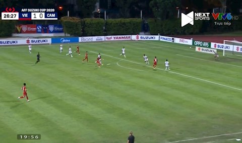 Xem lại siêu phẩm "nã đại bác" của Tiến Linh vào lưới Campuchia