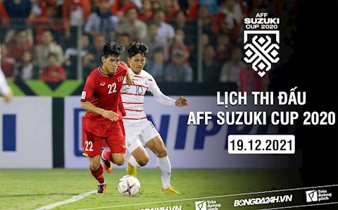 Lịch thi đấu Việt Nam vs Campuchia hôm nay 19/12 - LTD AFF Cup 2020