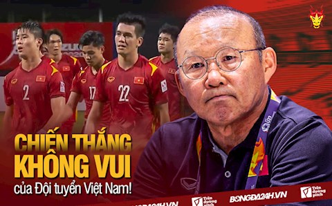 Chiến thắng không vui của ĐT Việt Nam!