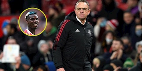 Ralf Rangnick phũ phàng với Paul Pogba