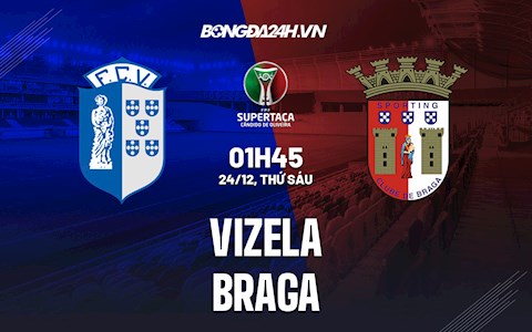 Nhận định Vizela vs Braga 1h45 ngày 24/12 (Cúp QG Bồ Đào Nha 2021/22)