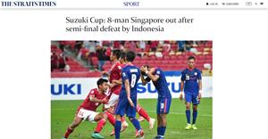 Truyền thông Singapore không hài lòng với trọng tài ở AFF Cup 2020