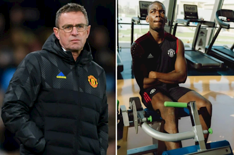 Ralf Rangnick lên tiếng về tương lai Paul Pogba