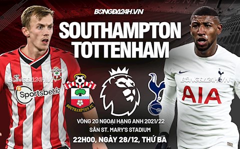 Nhận định Southampton vs Tottenham (22h00 ngày 28/12): Không dễ cho Spurs
