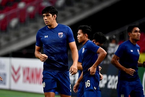 ĐT Thái Lan mất trung vệ quan trọng ở trận chung kết AFF Cup 2020