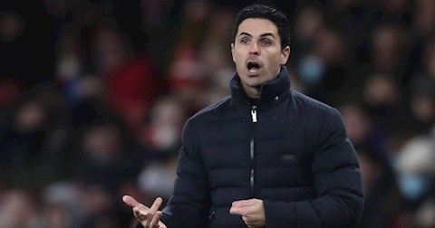 Arsenal mất Mikel Arteta ở đại chiến Man City