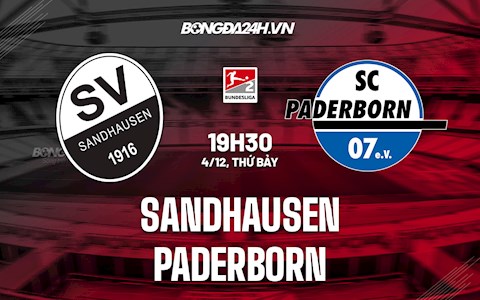 Nhận định bóng đá Sandhausen vs Paderborn 19h30 ngày 4/12 (Hạng 2 Đức 2021/22)