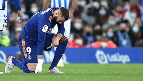 Real nhận tin không vui của Benzema sau vòng 15 La Liga
