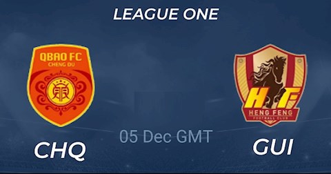 Nhận định Chengdu Rongcheng vs Guizhou 18h35 ngày 5/12 (Hạng 2 Trung Quốc 2021)