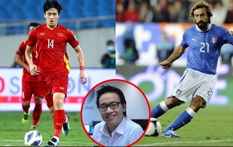 Hoàng Đức được ví von với Pirlo sau pha mở bóng dẫn tới bàn thắng của Công Phượng