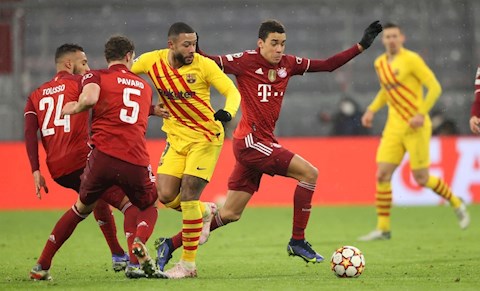 Barca ghi bàn không bằng 1/10 Bayern
