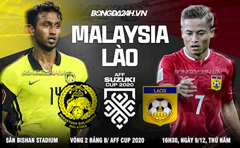 Link xem trực tiếp bóng đá Malaysia vs Lào AFF Cup 2020 trên VTV6