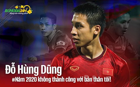 Phỏng vấn tiền vệ Đỗ Hùng Dũng: “Năm 2020 không thành công với bản thân tôi”