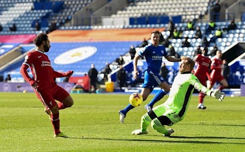 Kasper Schmeichel lập kỷ lục khó tin sau trận thắng Liverpool