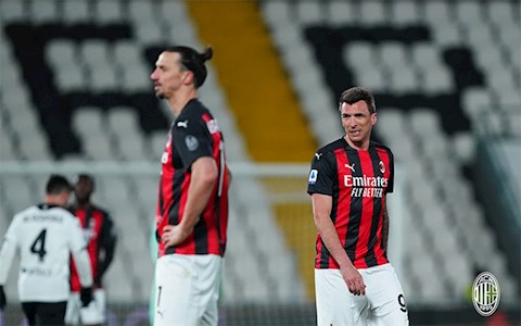 Thua sốc tân binh Spezia, AC Milan mong manh trên ngôi đầu Serie A