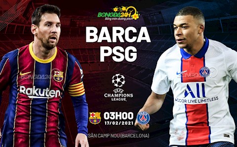 Nhận định Barca vs PSG (3h ngày 17/2): Thời thế đổi thay