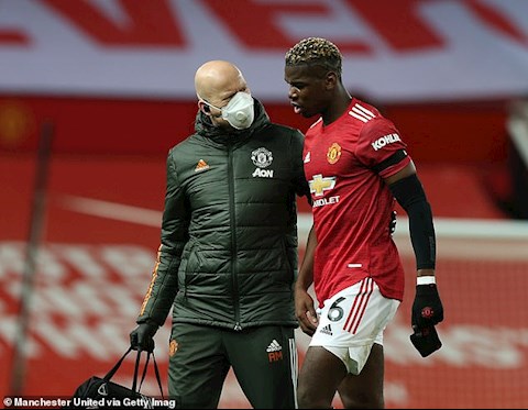 MU không chắc về thời điểm Paul Pogba bình phục chấn thương