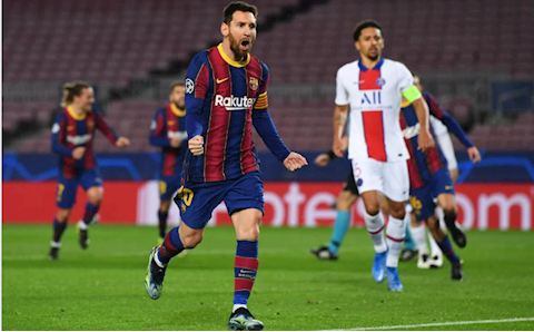 Lionel Messi cân bằng thành tích của Raul Gonzalez ở Champions League