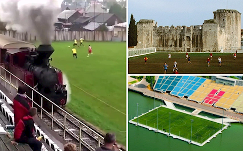 Các sân vận động kỳ lạ nhất thế giới: Bất ngờ nối tiếp bất ngờ